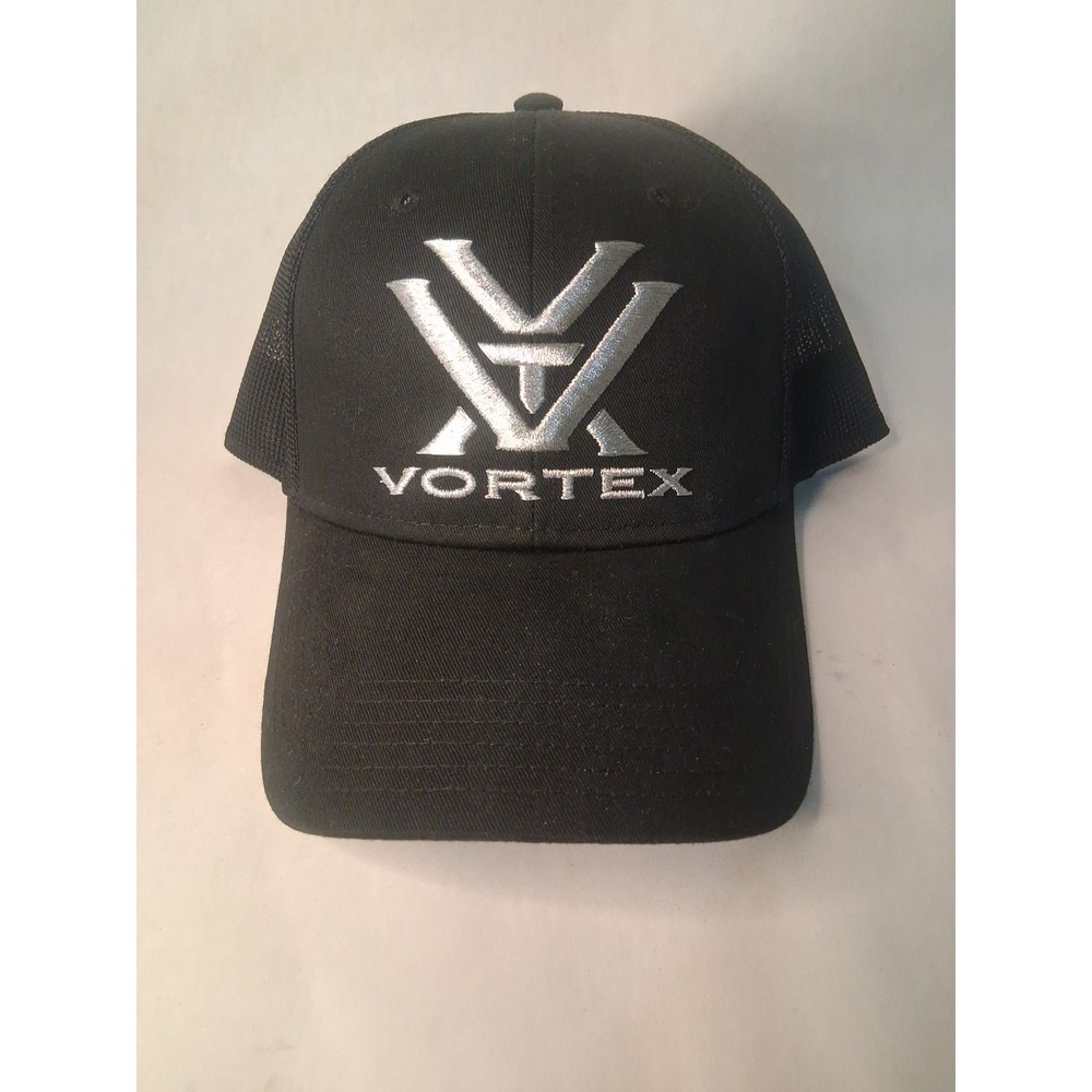 VORTEX Men's Vortex Logo Cap / Hat -  Black - 119034-BLK -